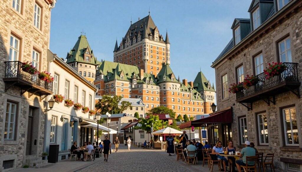 Quebec City historic architecture